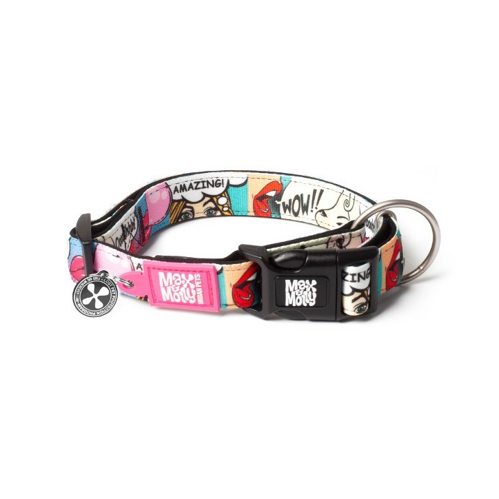 M&M Smart ID Collar - Missy Pop/L