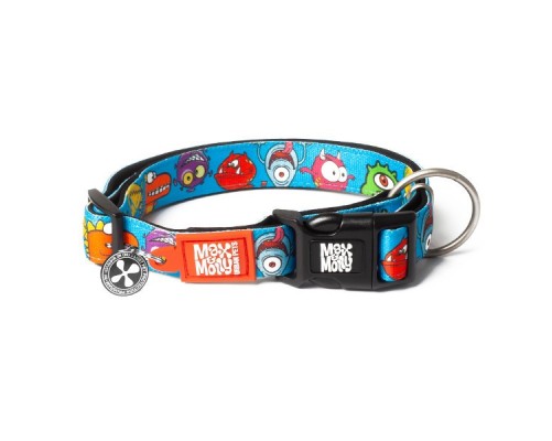 M&M Smart ID Collar - Little Monsters/L