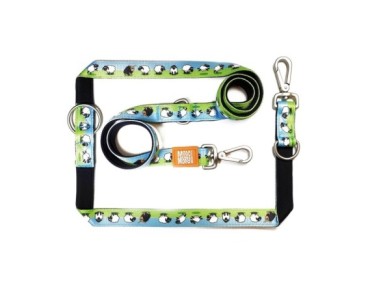 M&M Multi-Function Leash - Black Sheep/L