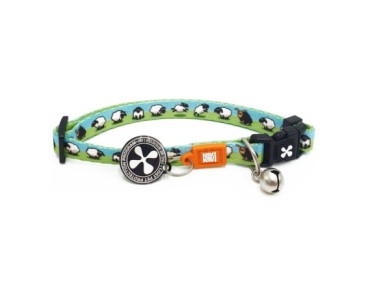 M&M Smart ID Cat Collar - Black Sheep/1 size