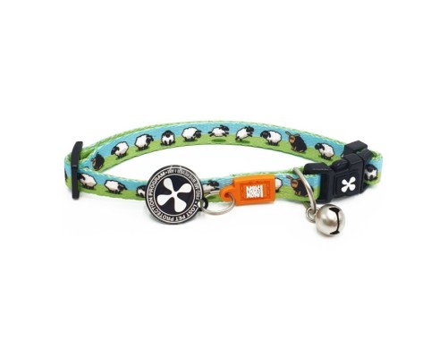 M&M Smart ID Cat Collar - Black Sheep/1 size