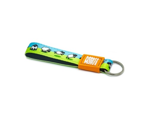 M&M Key Ring - Black Sheep/Tag