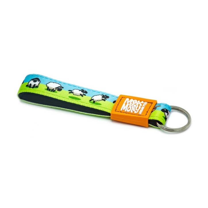M&M Key Ring - Black Sheep/Tag