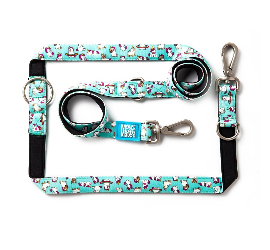 M&M Multi-Function Leash - Unicorn/L