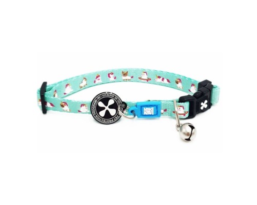 M&M Smart ID Cat Collar - Unicorn/1 size