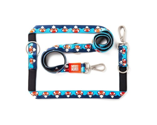 M&M Multi-Function Leash - Frenzy the Shark/L