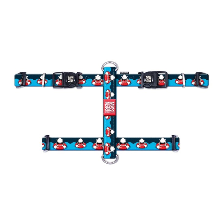 M&M H-Harness - Frenzy the Shark/XS