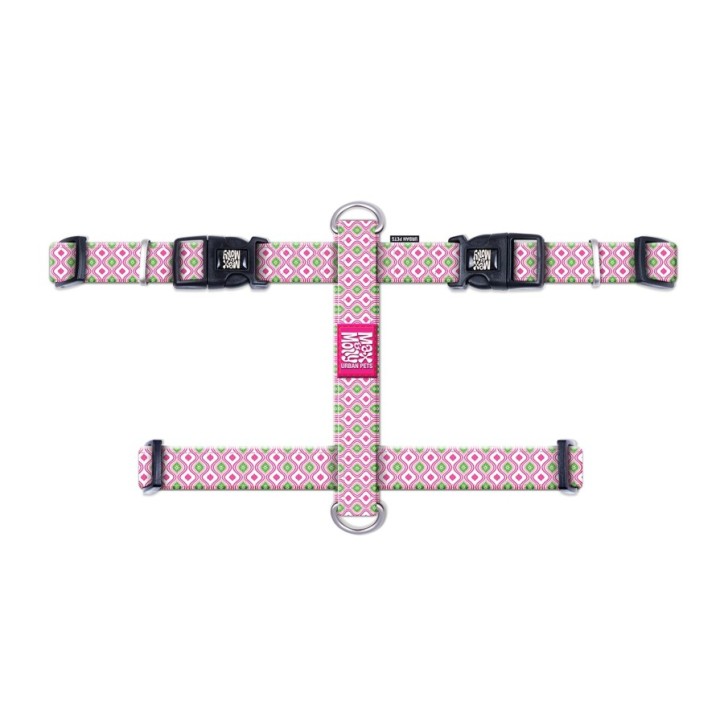 M&M H-Harness - Retro Pink/S