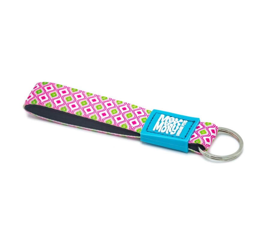 M&M Key Ring - Retro Pink/Tag