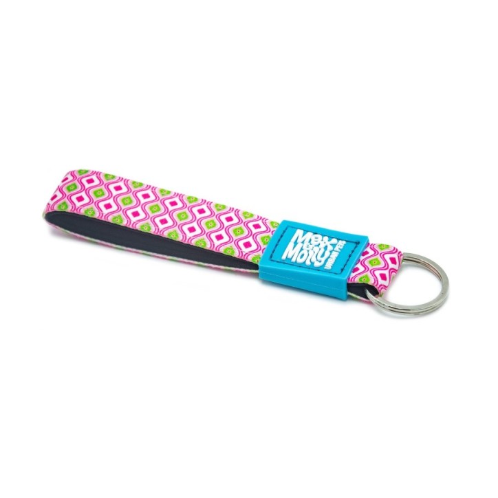 M&M Key Ring - Retro Pink/Tag