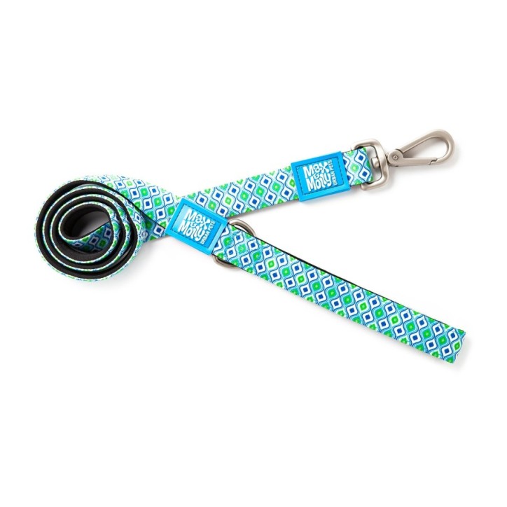 M&M Short Leash - Retro Blue/XS