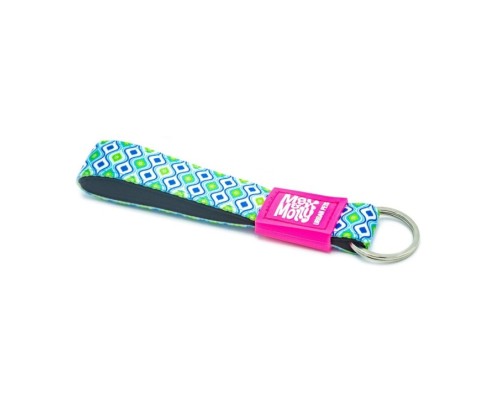 M&M Key Ring - Retro Blue/Tag