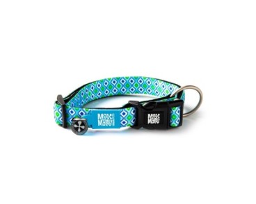 M&M Smart ID Collar - Retro Blue/M