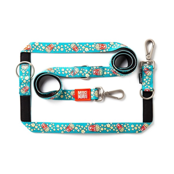 M&M Multi-Function Leash - Popcorn/S