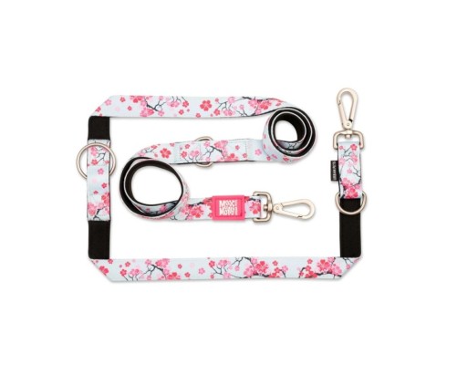 M&M Multi-Function Leash - Cherry Bloom/L