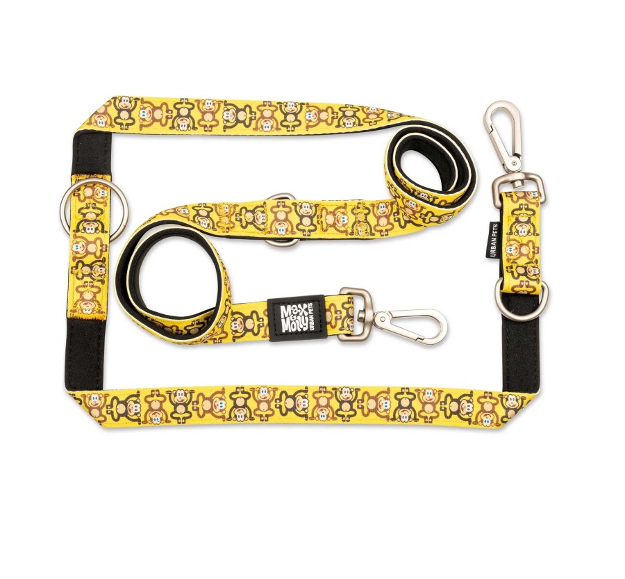 M&M Multi-Function Leash - Monkey Maniac/L