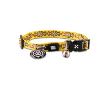 M&M Smart ID Cat Collar - Monkey Maniac/1 size