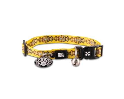 M&M Smart ID Cat Collar - Monkey Maniac/1 size