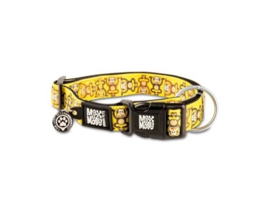 M&M Smart ID Collar - Monkey Maniac/L