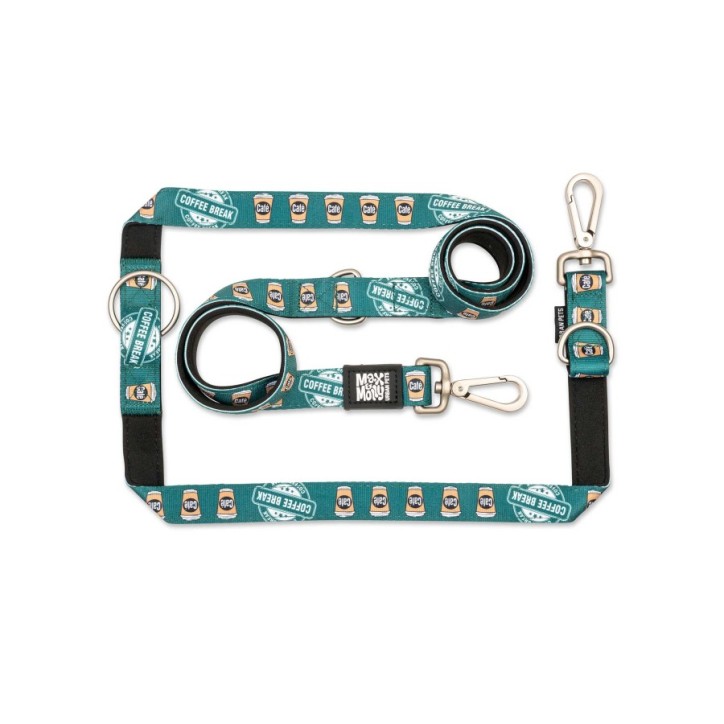 M&M Multi-Function Leash - Coffee Break/M