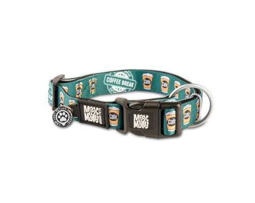 M&M Smart ID Collar - Coffee Break/XS