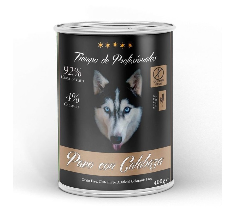 Tiempo Profesionales LATAS Pavo & Calabaza 400g