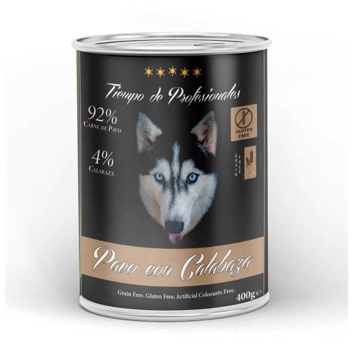 Tiempo Profesionales LATAS Pavo & Calabaza 400g