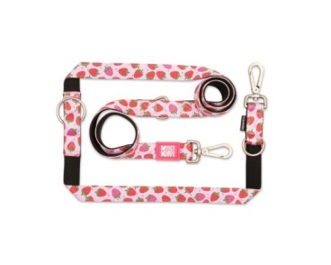 M&M Multi-Function Leash - Strawberry Dream/L