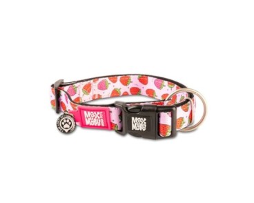 M&M Smart ID Collar - Strawberry Dream/L
