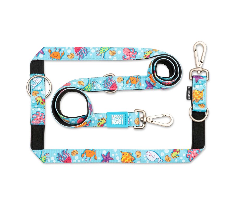 M&M Multi-Function Leash - Blue Ocean/S