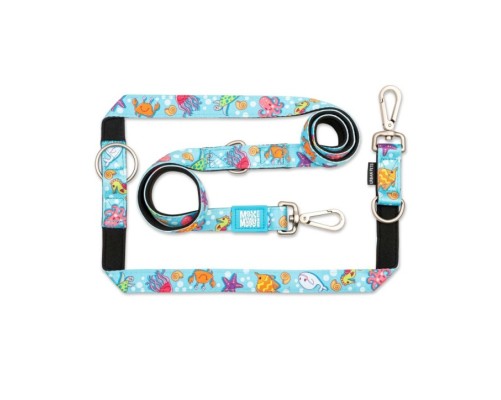 M&M Multi-Function Leash - Blue Ocean/L