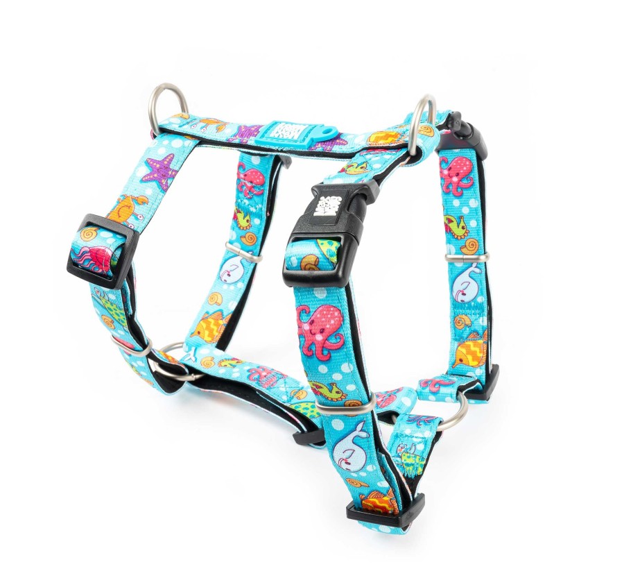 M&M H-Harness - Blue Ocean/S