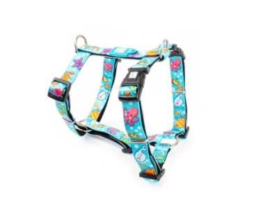 M&M H-Harness - Blue Ocean/L