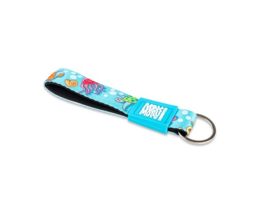 M&M Key Ring - Blue Ocean/Tag
