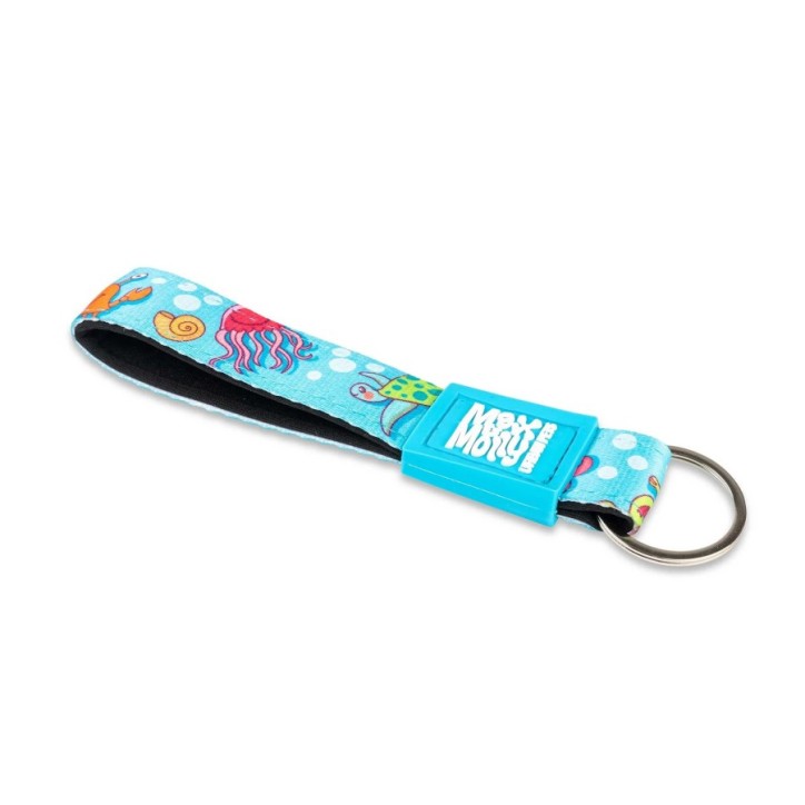 M&M Key Ring - Blue Ocean/Tag