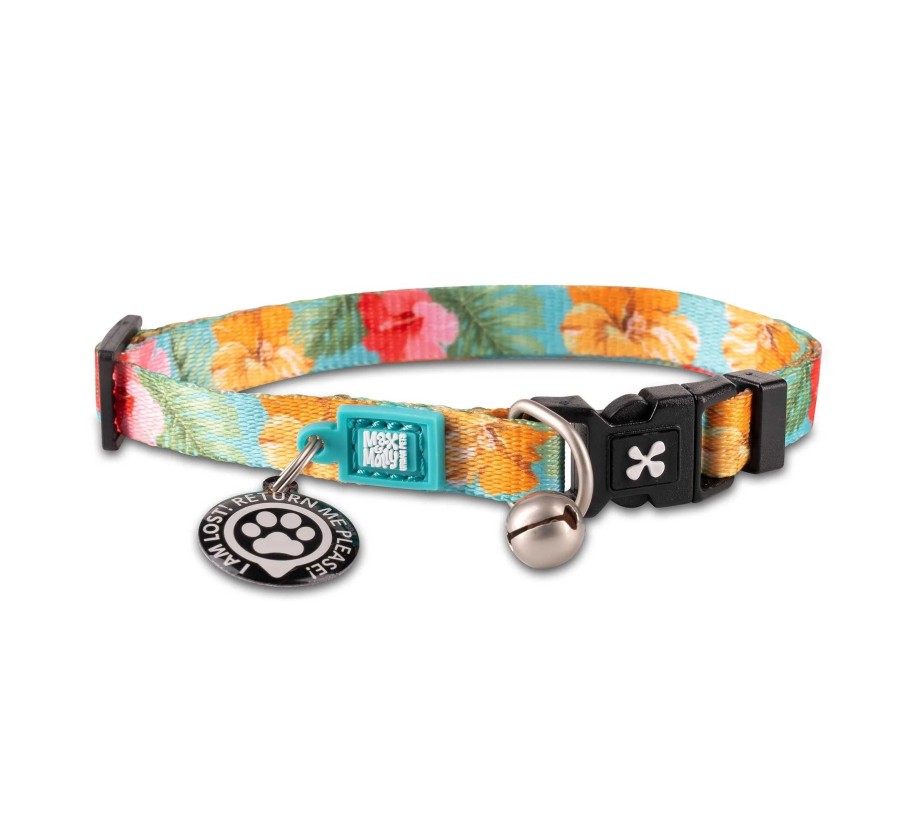 M&M Smart ID Cat Collar - Exotique/1 size