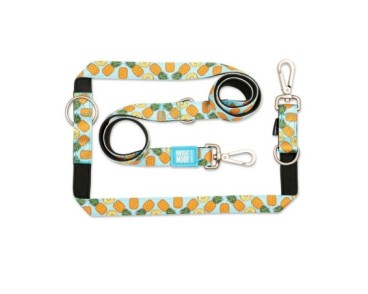 M&M Multi-Function Leash - Sweet Pineapple/S
