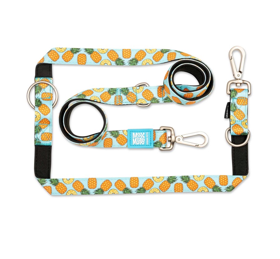 M&M Multi-Function Leash - Sweet Pineapple/L