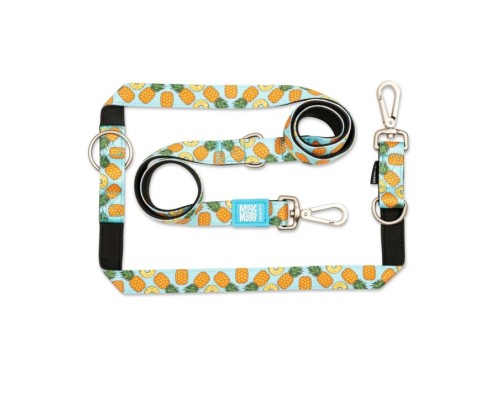 M&M Multi-Function Leash - Sweet Pineapple/L