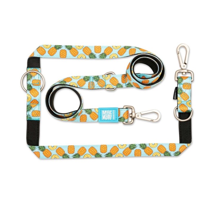 M&M Multi-Function Leash - Sweet Pineapple/L