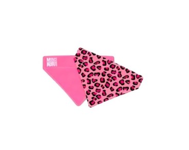 M&M Bandana - Leopard Pink/S