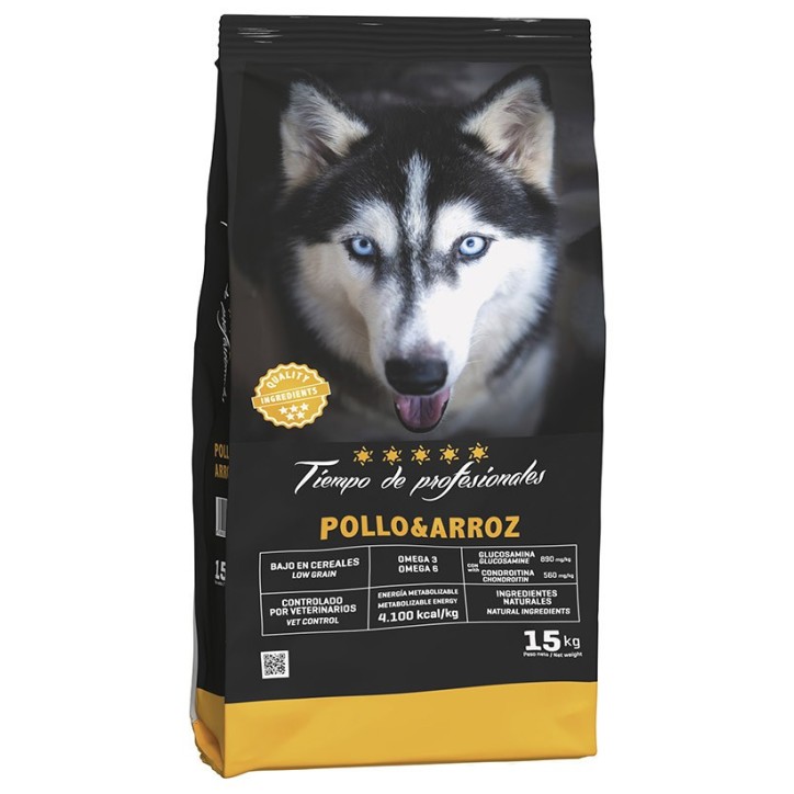 Tiempo Profesionales LOW G. Pollastre & Arròs 15 Kg