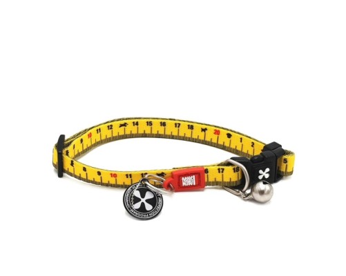 M&M Smart ID Cat Collar - Ruler/1 size