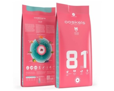 OOSKELS Cat Sublime Grain Free 81 Adult Sterilized Salmon 2kg