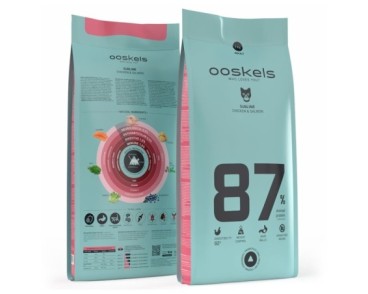 OOSKELS Cat Sublime Grain Free 87 Adult Chicken and Salmon 2kg
