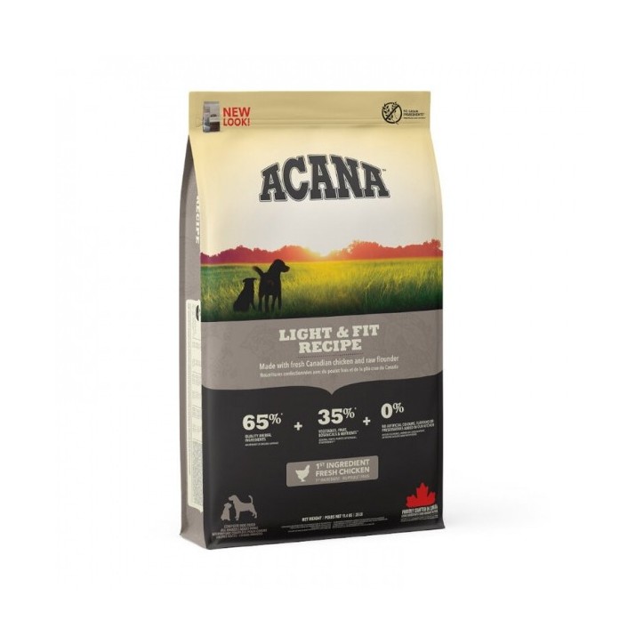 Acana Light & Fit Dog 11,4 Kg.