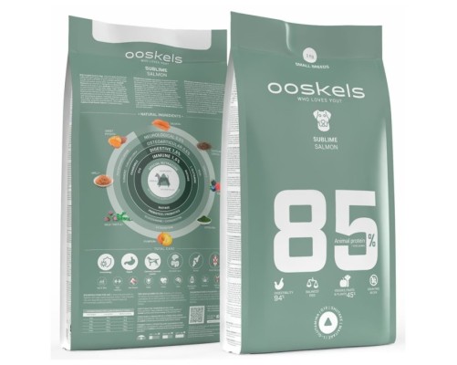 OOSKELS Dog Sublime Grain Free 85 Small Breeds Salmon 3kg