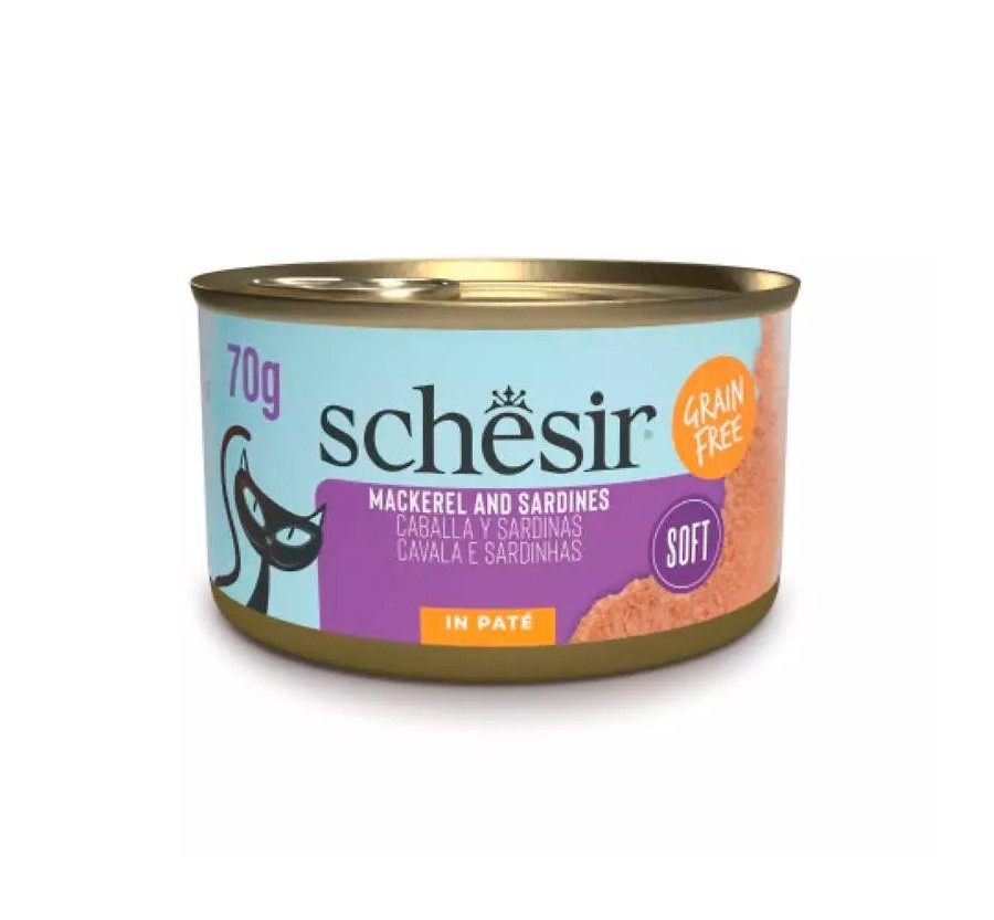 Schesir Grill Paté Verat i Sardines amb Calamar 70 g