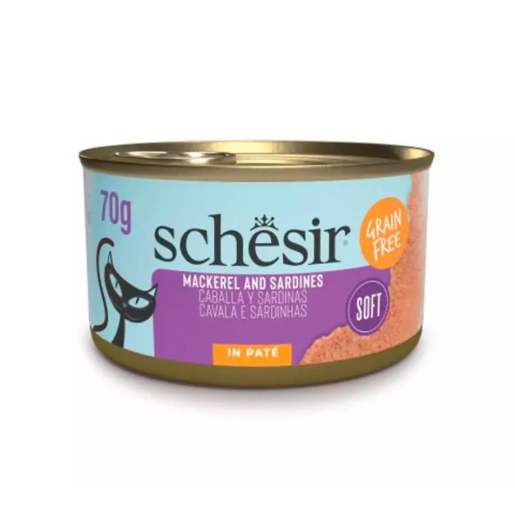 Schesir Grill Paté Verat i Sardines amb Calamar 70 g