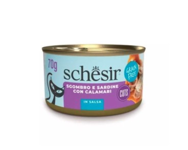 Schesir Grill Sardines i Verat amb Calamar amb Salsa 70 g